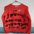 Ready to buy Harry Potter hand embroidered orange jumper 6-8 years