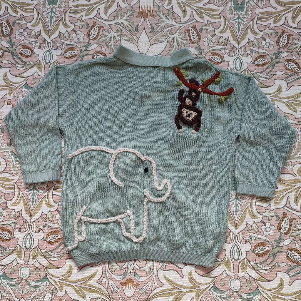 Mystery knit- name + medium design