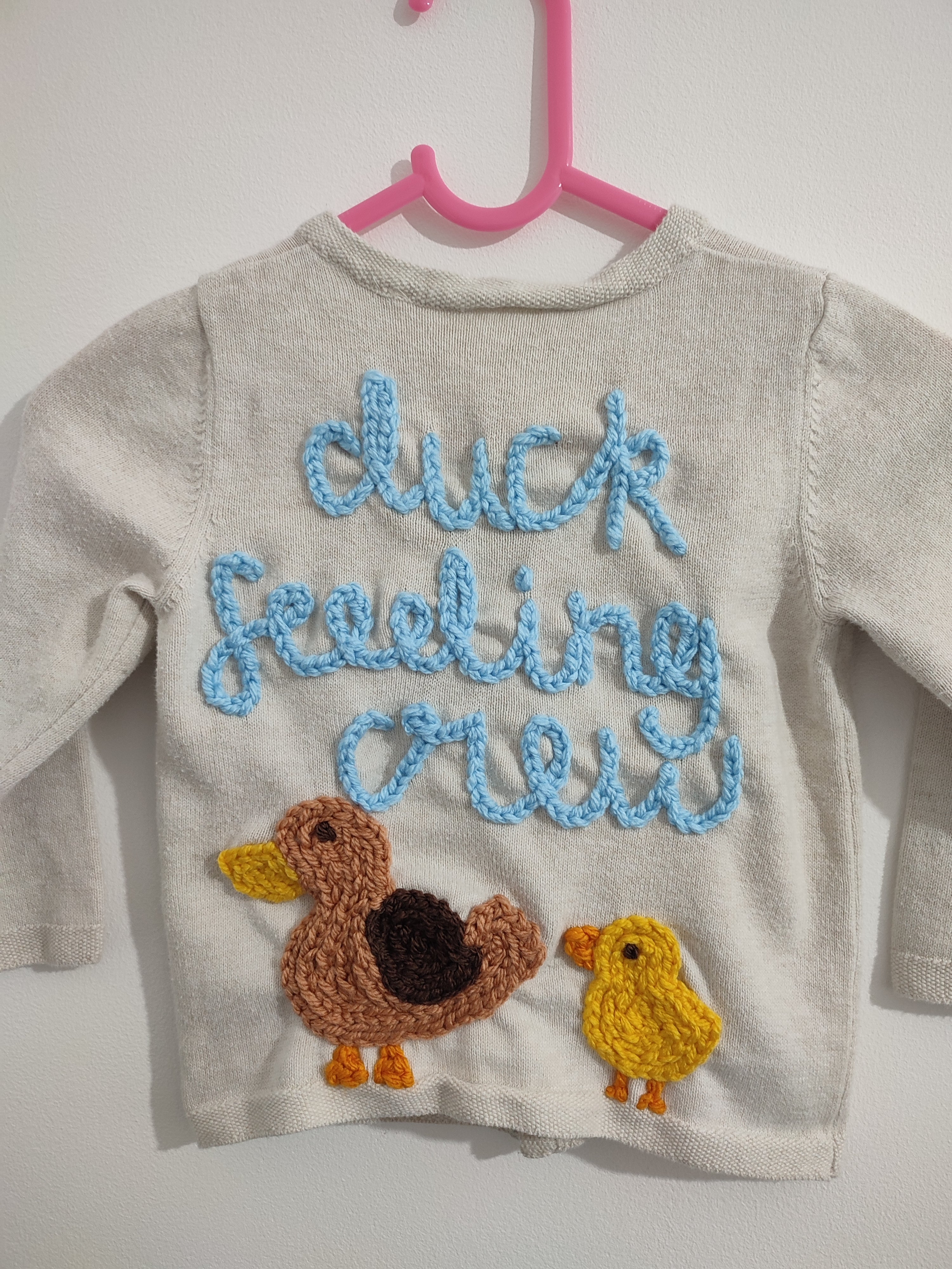 Mystery knit- name + medium design