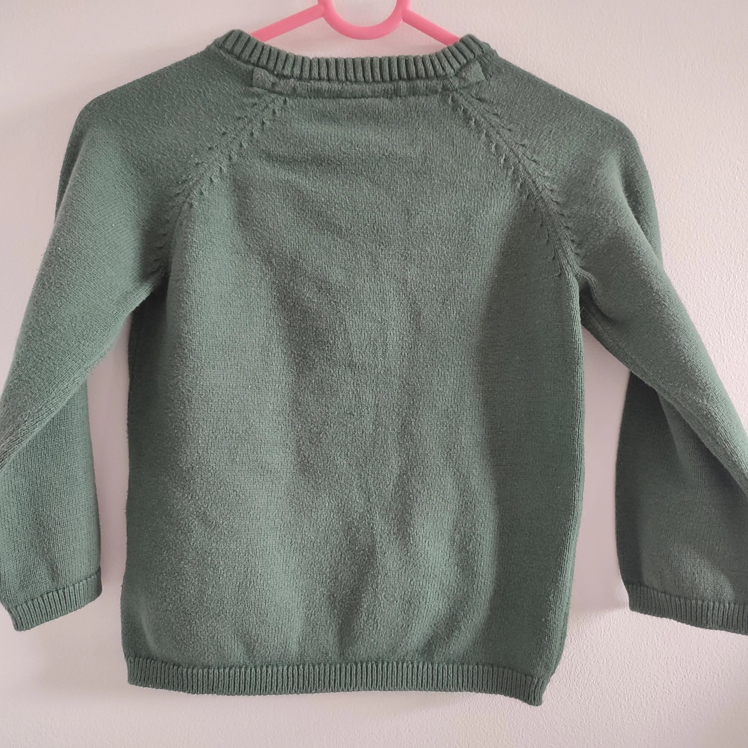 Hand embroidered nutcracker Christmas jumper. Size 1.5-2 years, 18-24 months