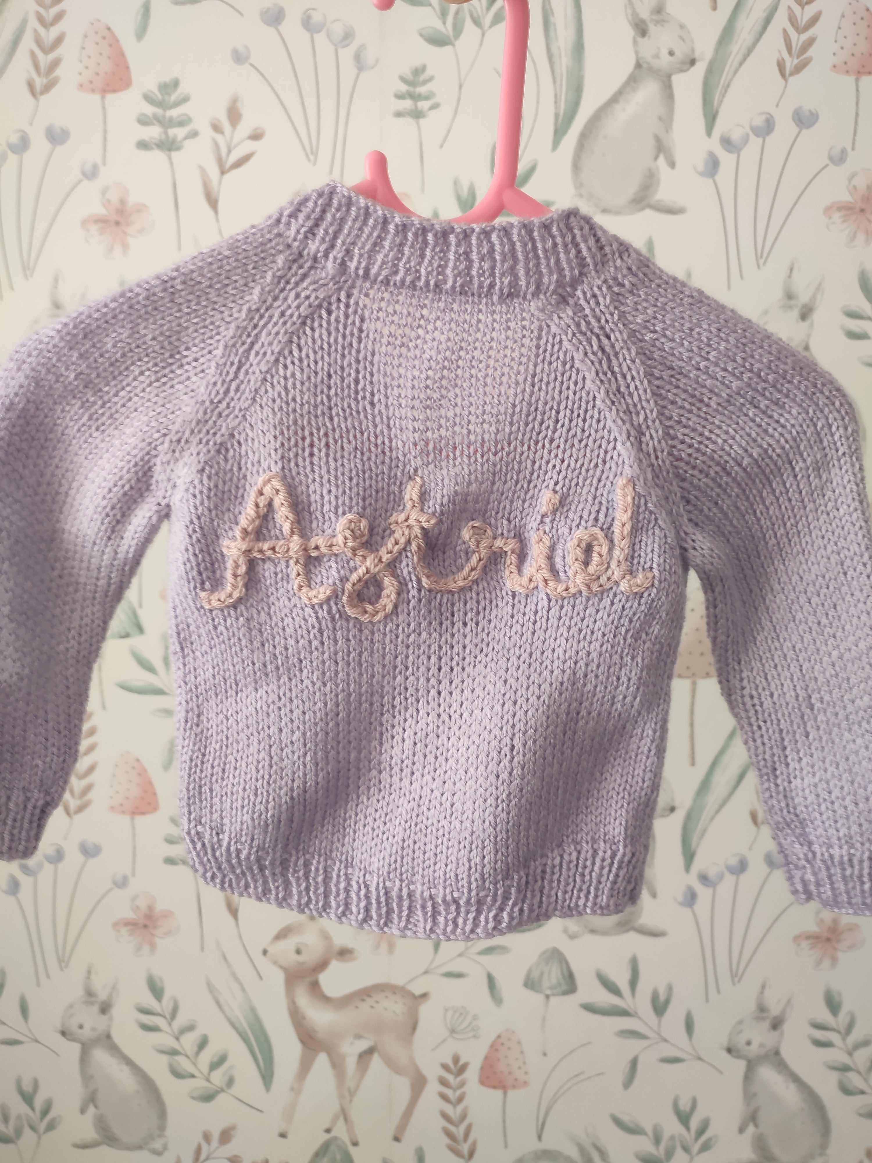 Personalized mystery knit- name only