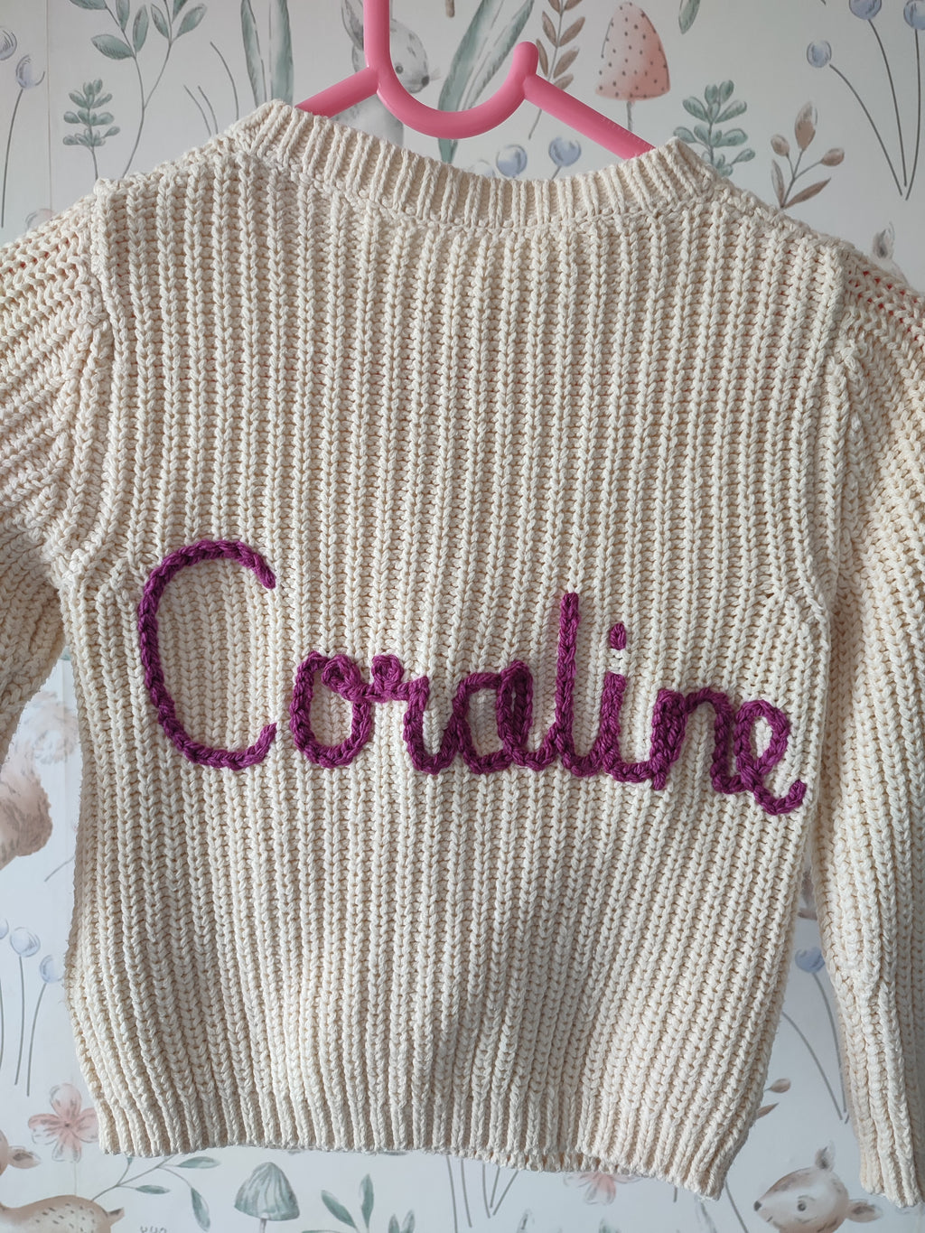 Personalized mystery knit- name only